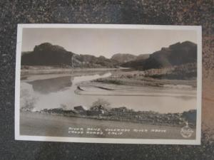 CROSS ROADS CALIFORNIA CA Real Photo Postcard