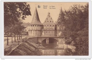 Bridge, Het Rabot, Gent (East Flanders), Belgium, 1900-1910s