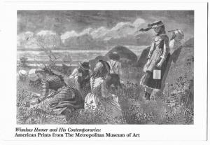 Brandywine River Museum Art Exhibit Invitation Winslow Homer