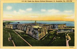 CASTLE SAN MARCOS MONUMENT ST AUGUSTINE FLORIDA