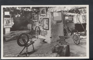 Scotland Postcard - Interior of Famous Blacksmith Shop, Gretna Green  RS11155