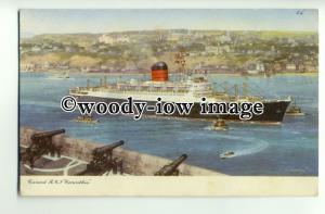 L0077 - Cunard Liner - Carinthia - artist C E Turner- postcard