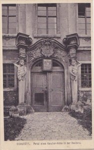Germany Eichstaett Portal eines Kavalier-Hofes in der Residenz 1919