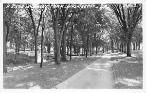 Sun Set Park real photo Washington, Iowa