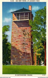 Virginia Old Shot Tower At Jackson's Ferry