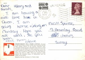 uk43726 countisbury hill lynton devon uk