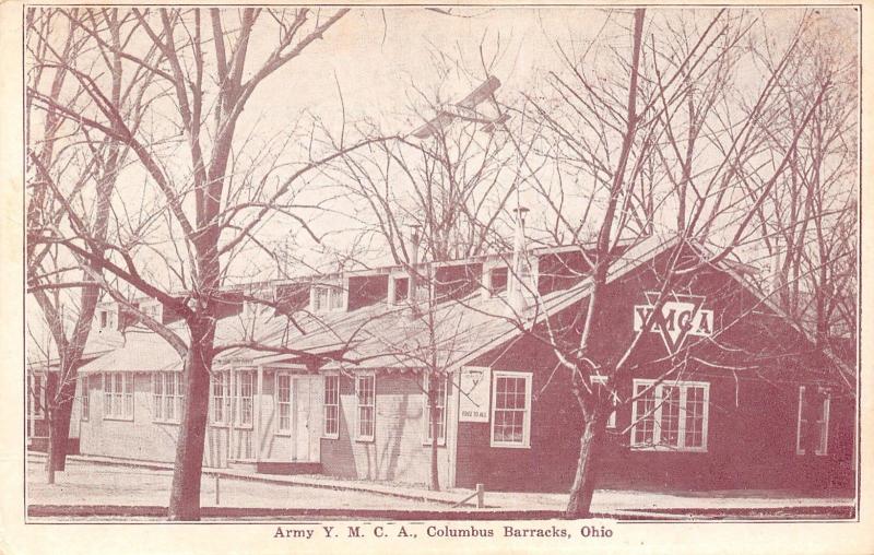 Columbus Barracks (Fort Rutherford B Hayes) OH Army YMCA WWI Era (1914-1930) 