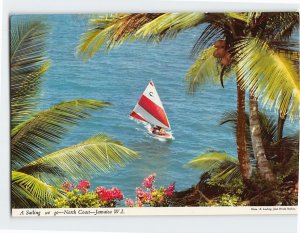 Postcard A Sailing We Go North Coast Jamaica