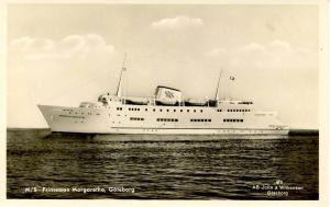 M/S Princessan Margaretha, Goteborg - RPPC