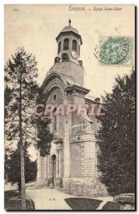 Old Postcard Lisieux church Saint Desir