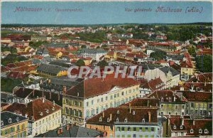 Old Postcard Mulhouse General view Als