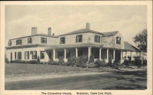 Brewster Massachusetts MA Cape Cod Consodine House c1900s-20s Postcard