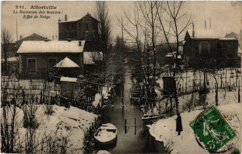 CPA Choisy-le-Roi - Eiffel de Neige (275339)