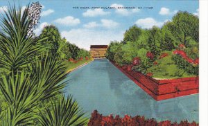 Georgia Savannah The Moat Fort Pulaski