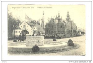 Bruxelles,Belgium, Exposition 1910 : Pavillon Hollandais PU-1910Louvain(Stati...