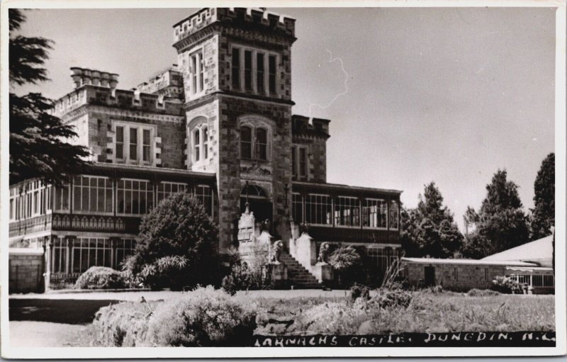 New Zealand Larnach Castle Dunedin Vintage RPPC C097