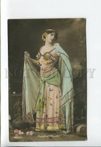 3176226 Angelina GURLITT Actress BELLY DANCER Vintage PHOTO PC