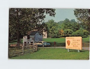 Postcard Hopewell Village #5 Elverson Pennsylvania USA