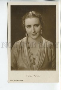 459993 Henny PORTEN German SILENT FILM Actress Vintage PHOTO postcard #1625