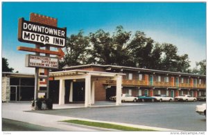 Downtowner Motor Inn, In the Heart of the City, Florance, South Carolina, P...