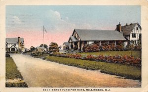 Bonniebrae Farm for Boys Millington, New Jersey Postcard