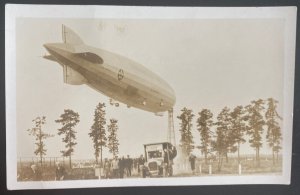 Mint USA Real Picture Postcard Zeppelin Airship USS Los Angeles