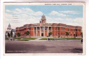 Memorial Town Hall, Clock Tower Hamden Connecticut,