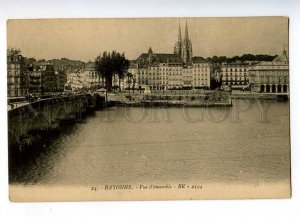191872 FRANCE BAYONNE vue d'ensemble Vintage postcard