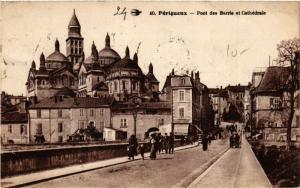 CPA PÉRIGUEUX - Pont des Barris et Cathédrale (297338)