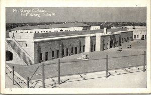 Gorge Curtain Fort Henry Ontario Canada WB Postcard VTG UNP Vintage WOB  