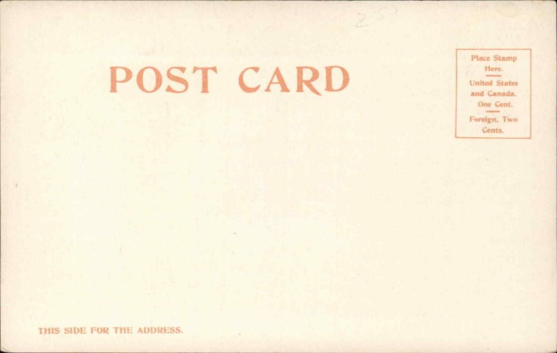 Savannah Georgia GA Chippewa Square Monument c1910 Detroit Publishing Postcard