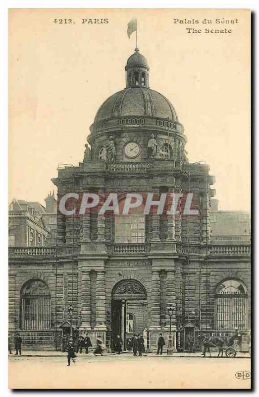 CARTE Postale Paris Former Palace of the Senate