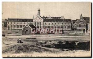 Postcard Old Sanatorium Dunkirk Zuydcoote Central Pavilion