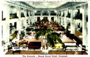 Canada - QC, Montreal. Mt. Royal Hotel, The rotunda