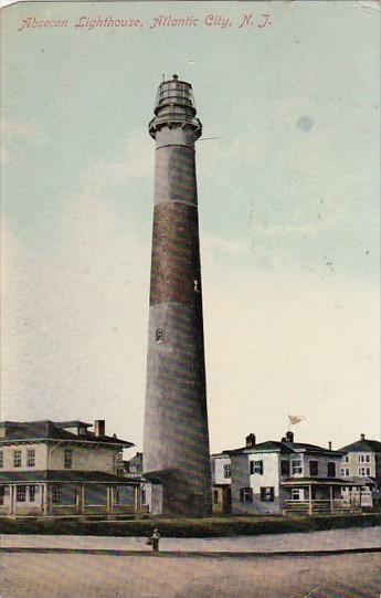 Absecon Lighthouse Atlantic City New Jersey 1909