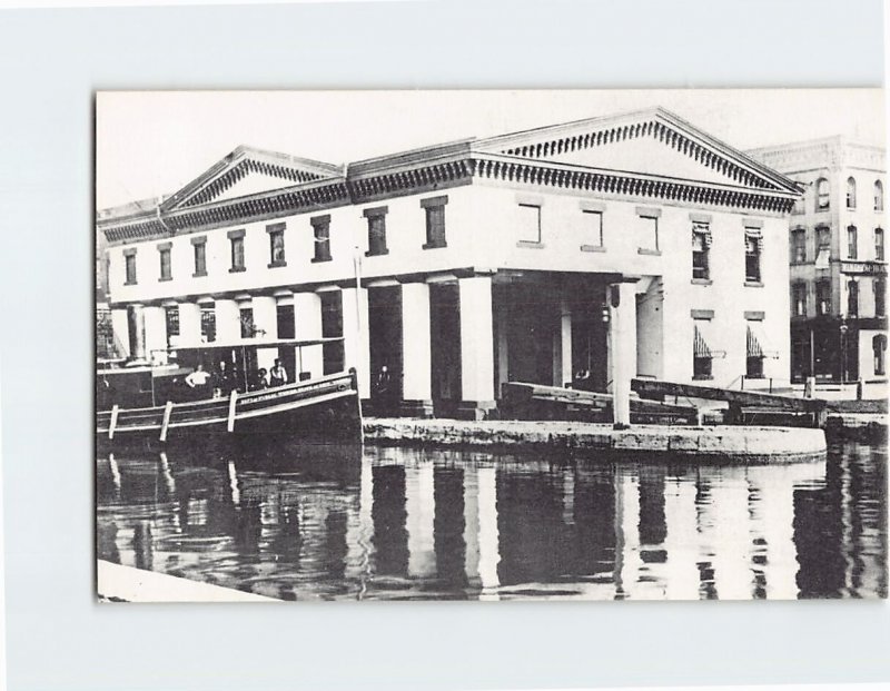 Postcard Erie Canal Museum Syracuse New York USA