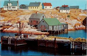 Peggy's Cove Nova Scotia NS Unused Vintage Postcard D78