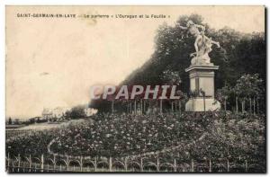 Saint Germain en Laye Old Postcard The pit l & # 39ouragan and sheet