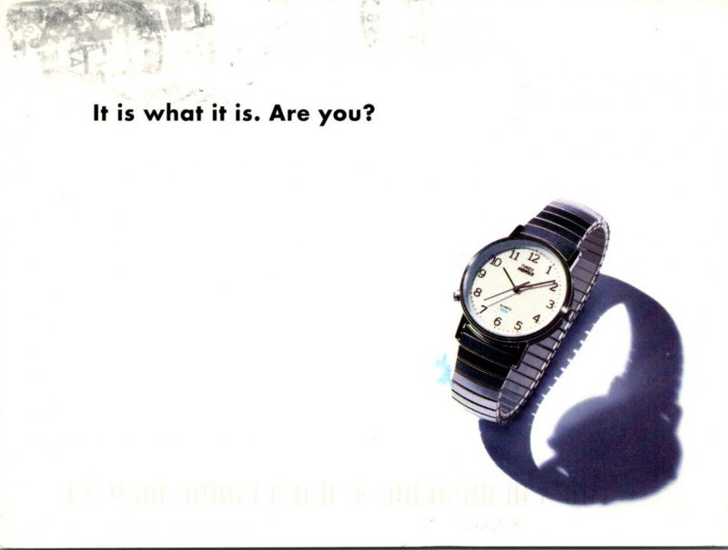 Advertising Timex Watches 1996