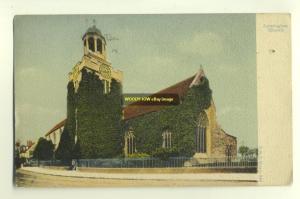 cu0646 - Lymington Church , Hampshire - FGO Stuart postcard