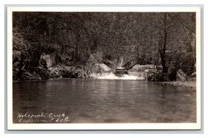 RPPC Holcomb Creek Big Bear Lake California CA UNP Pedersen Photo Postcard Z9