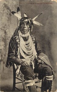 American native ethnic chief Powosho c.1907