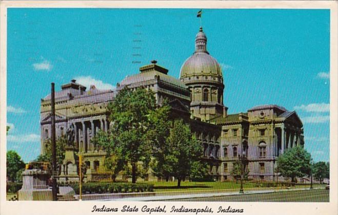 Indiana Indianapolis State Capitol Building 1961