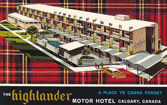 Canada Highlander Motor Hotel Calgary Alberta