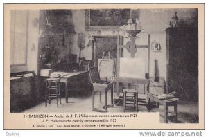 Interior, Atelier De J. F. Millet Exactement Reconstitue En 1923, Barbizon (S...