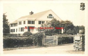 NH, Peterborough, New Hampshire, RPPC, Colony Hall,MacDowell Colony,Putnam Photo