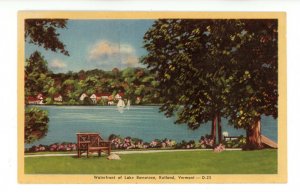 VT - Lake Bomoseen. Waterfront at Rutland