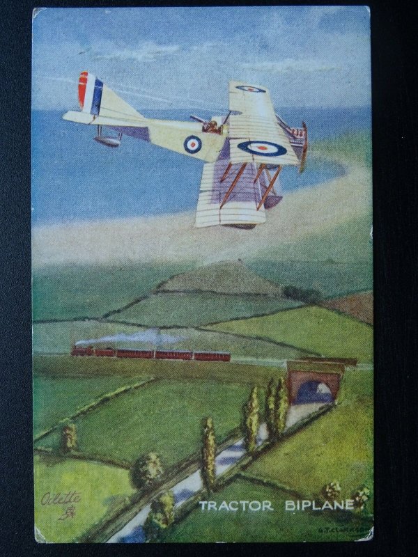 WW1 Fighter Plane IN THE AIR Series ll SET OF 6 c1918 Postcard Raphael Tuck 3144