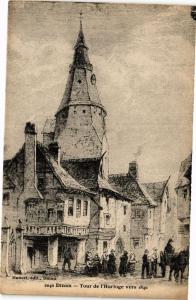 CPA DINAN - Tour de lHorloge vers 1840 (230140)