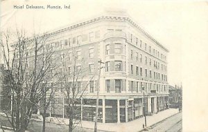 IN, Muncie, Indiana, Delaware Hotel, Exterior View, Stewart No 50693